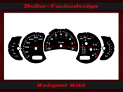 Speedometer Disc for Porsche 911 996 Turbo Facelift Tiptronic Mph to Kmh