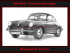 Bleistift Zeichnung Porsche 356