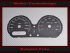 Tachoscheibe für Harley Davidson Street Glide FLHTX ab 2020 130 Mph zu 210 Kmh