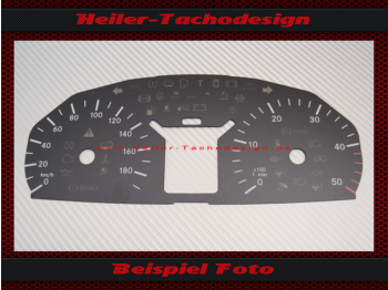 Tachoscheibe für Mercedes Sprinter W906 Diesel 120 Mph zu 180 Kmh - 2