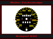 Speedometer Disc for Porsche 944 S2 1989 300 Kmh