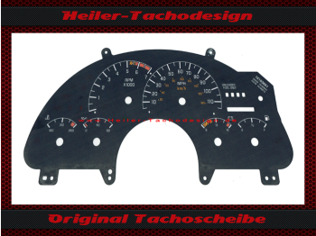 Speedometer Disc for Pontiac Trans Am 1994 115 Mph to 180 Kmh