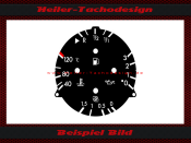 oil Temperature Display with Oil Temp Ladepressure to 1,5...