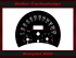 Speedometer dial for VW Beetle 140 Mph to 220 Kmh 5500 UPM
