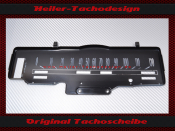 Speedometer Sticker for Cadillac Deville Covertible 1969 120 Mph to 200 Kmh