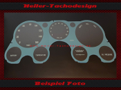 Speedometer Disc for Front Glass + Sticker for Chevrolet...