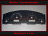 Tachoscheibe für Jeep Grand Cherokee MK3 3.0 CRD 2005 bis 2010 140 Mph zu 220 Kmh