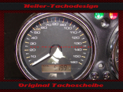 Tachoscheibe für Ducati Monster M1000 Modell 2004 160 Mph to 260 Kmh