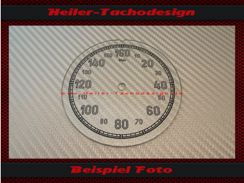 Speedometer Glass Speedometer Disc for BMW 327 160 Kmh 1937 to 1941