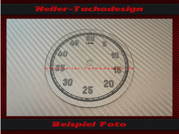 Tachometer Glass Tachometer Disc for BMW 327 1937 to 1941