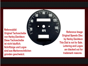 Speedometer Disc for Harley Davidson AMF Knucklehead Flathead Panhead Sportster