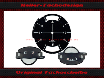 Uhr Scheibe Zifferblatt für VW Golf 1 MK1 1979 Titten Tacho