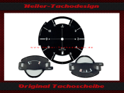 Uhr Scheibe Zifferblatt für VW Golf 1 MK1 1979...
