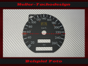 Speedometer Disc for Mercedes W129 R129 1989 to 1995 160...