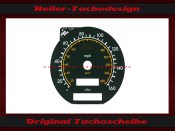 Tachoscheibe für Mercedes W129 R129 1989 bis1995 160 Mph zu 260 Kmh