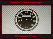 Tachoscheibe f&uuml;r VDO Mercedes Unimog 2010 1951 bis...