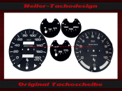 Speedometer Discs for Ferrari 308 GTB 1975 to 1980 180 Mph to 280 Kmh