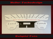 Speedometer Sticker for + Speedometer Glass Ford Galaxie...