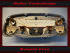Speedometer Sticker + Speedometer Glass for Ford Galaxie Fairlaine 1957 120 Mph to 200 Kmh