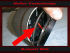Zwischenring Frontring Tachoring Bezel Tacho oder Öl Druck Öl Temp Anzeige für Porsche 911 912 914 Ø102 mm