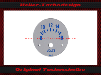 Zusatzinstrument Tachoscheibe f&uuml;r Volt 48 mm