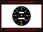 Speedometer Disc for Framo 0 to 120 Kmh