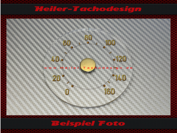Speedometer Glass DDR IFA Wartburg 311 Trabant 500 Framo 160 Kmh