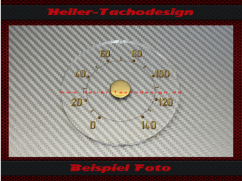 Speedometer Glass DDR IFA Wartburg 311 Trabant 500 Framo 140 Kmh