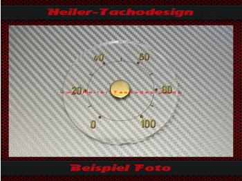 Speedometer Glass DDR IFA Wartburg 311 Trabant 500 Framo 100 Kmh
