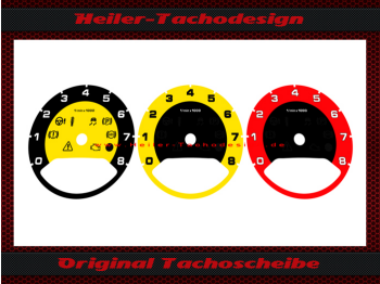 Tachometer Disc for Porsche Cayenne III 9Y0 Panamera 971 TURBO S 8 RPM