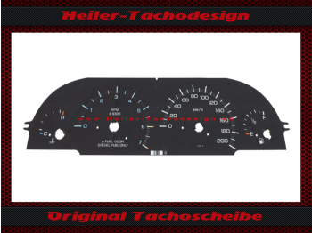 Speedometer disc for Chrysler Voyager 1996 to 2000 7000 UPM