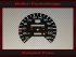 Tachoscheibe für Mercedes W126 S Klasse 240 Kmh Schaltpunkte - 6