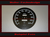 Speedometer Disc for Jaguar MK4 XK 120 XK 140 140 Mph to...
