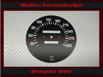 Tachoscheibe für BMW E21 3er Alpina 300 Kmh
