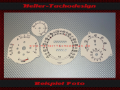 Speedometer Discs for Mercedes W107 R107 SL W136 Design