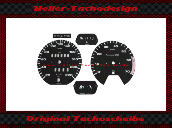 Set Speedometer Discs VW Golf 2 GTI 16V Scirocco 2 GTX 16V Jetta 2 1986 Petrol
