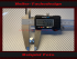 Small aluminum pointer cap for Porsche, Mercedes, tractor meters, speedometer, tachometer, clock, fuel gauge, temperature gauge.