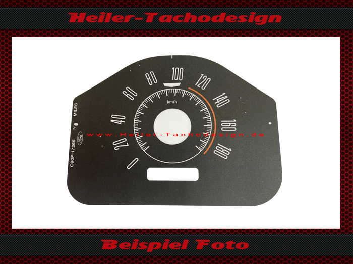 Speedometer Sticker for Ford Fairlane Torino Ranchero 1968 1969