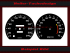 Speedometer sticker for Chevrolet Corvette C3 1978 to 1982 240 kmh