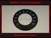 Speedometer Glass Scale for Harley Davidson Panhead...