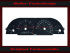 Tachoscheibe für Chrysler Voyager 1996 bis 2000 120 Mph zu 200 Kmh 5000 UPM