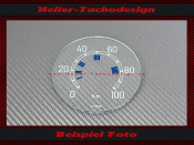 Speedometer Glass Scale for Mercedes Benz L312 1950 0 to...