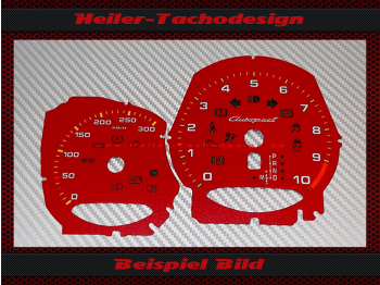 Speedometer Discs for Porsche Boxster 981 Cayman 718 GTS 300 Kmh - 10 RPM