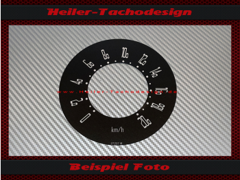 Speedometer Sticker for Dodge Royal Coronet Lancer 1955 120 Mph to 200 Kmh
