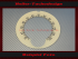 Speedometer Glass for Aero 30 1934 to 1945