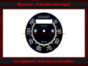 Speedometer Disc for Ducati 350 Sebering Scrambler Sixdays 350cc 150 Mph to 240 Kmh