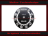 Tachometer Disc Ducati 350 Sebering Scrambler Sixdays 350cc 10 to 100 RPM