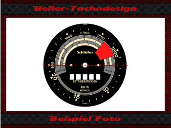 Traktormeter Speedometer Disc for Schlüter