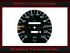 Tachoscheibe für Mercedes W126 S Klasse 240 Kmh Schaltpunkte - 2