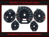 Speedometer Discs for Mercedes W140 S Class 260 Kmh 7000 UPM